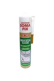 SOMAFİX GENEL AMAÇLI SİLİKON ŞEFFAF 280 GR